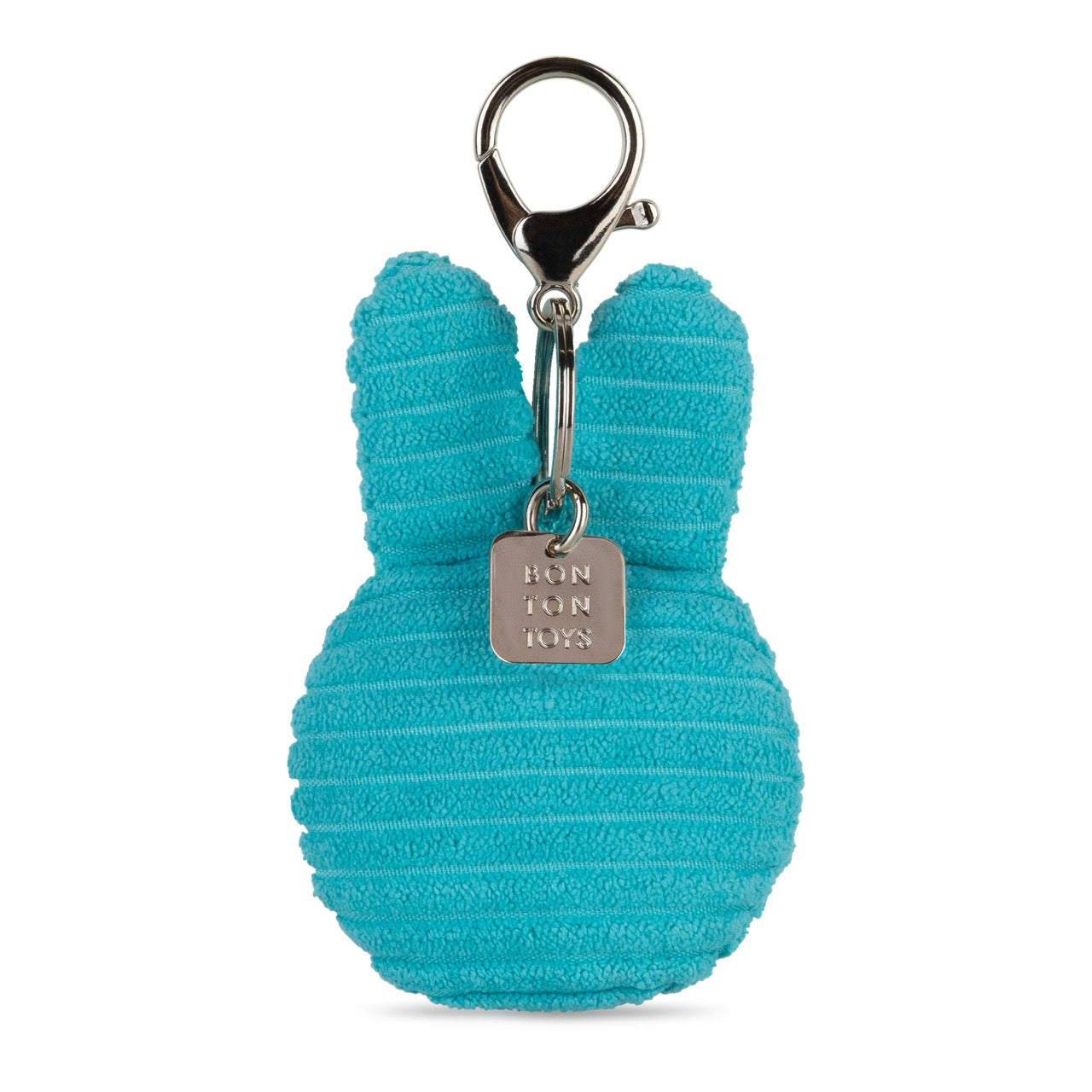 Miffy Flat Keychain ECO Corduroy Teal 10cm