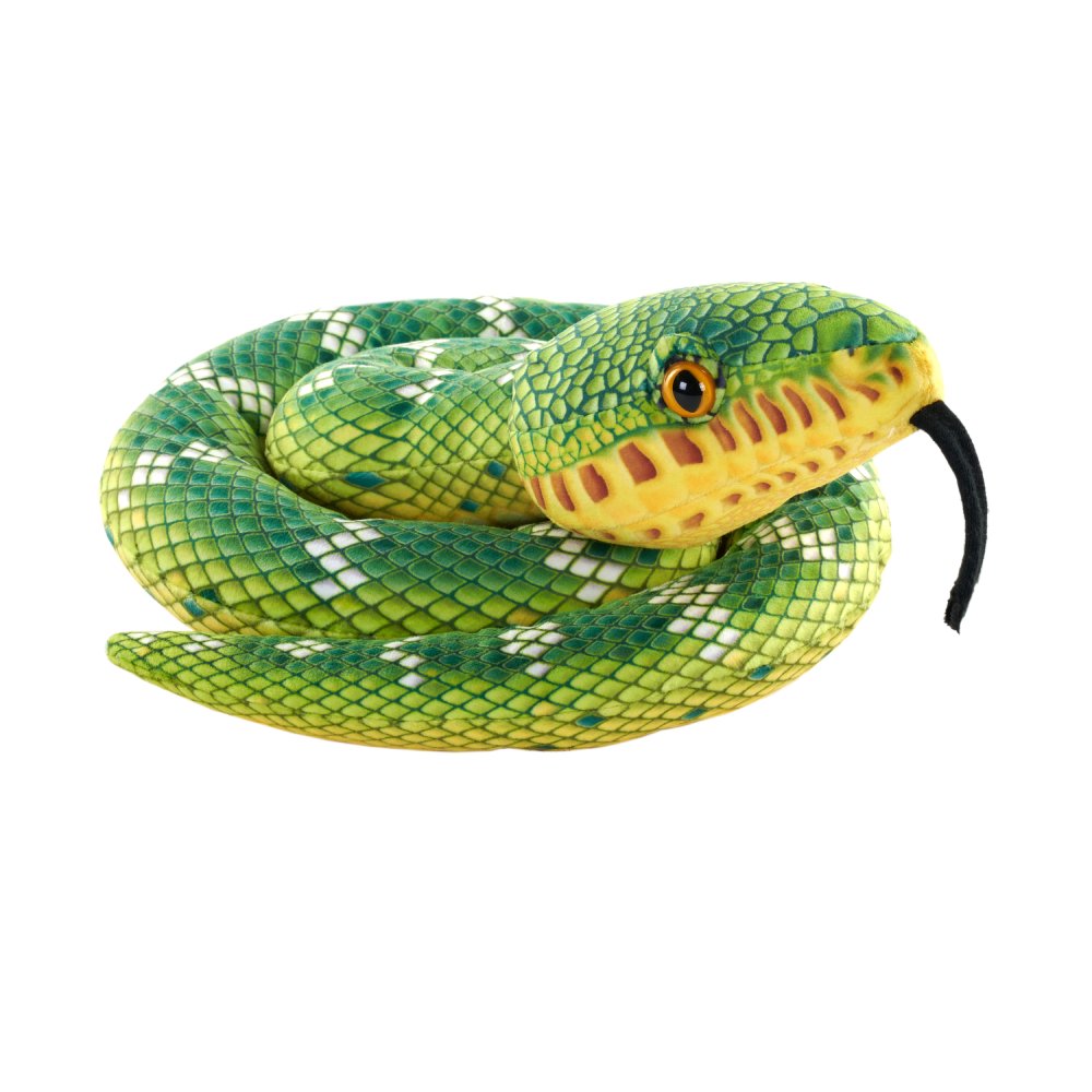 Wild Republic Green Snake  Emerald Tree Boa 36 Inches