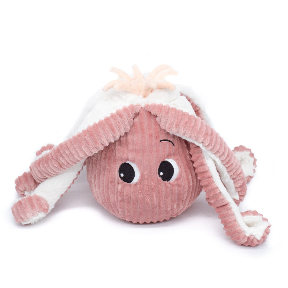 Les Deglingos Ptipotos The Octopus Mom & Baby Pink 50cm