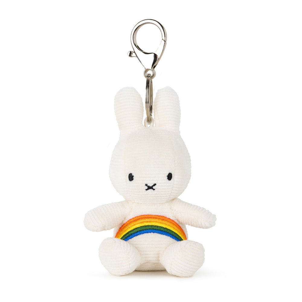 Miffy Rainbow Keychain Offwhite 10cm