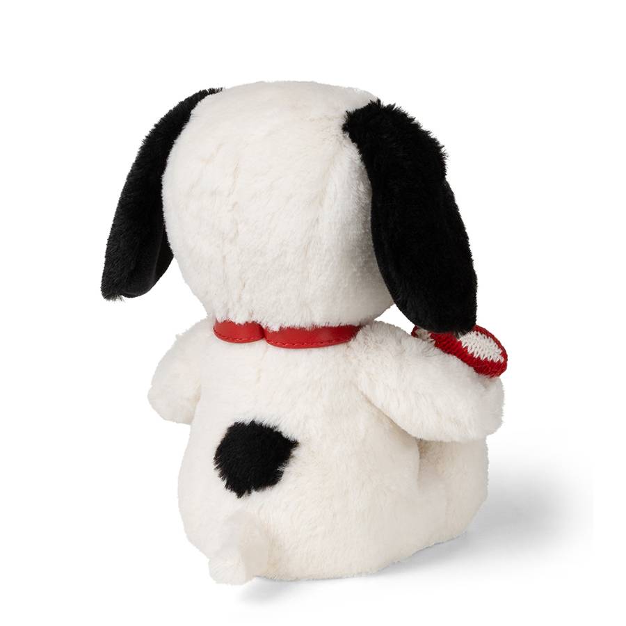 Snoopy with Candy Cane Cream 20 cm