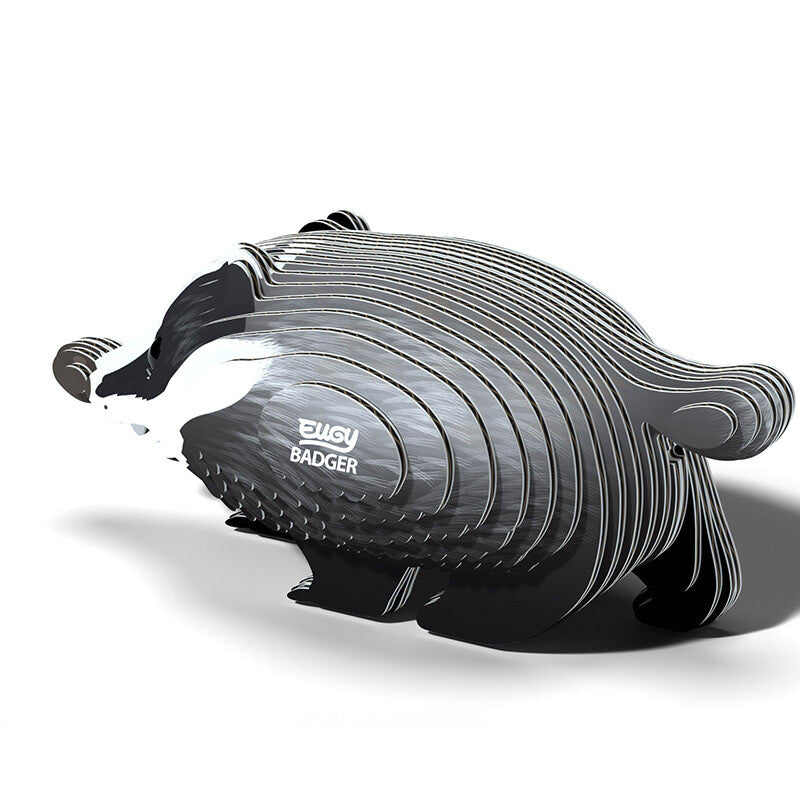 Eugy Dodoland Wild Badger 3d Puzzle