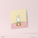 Miffy 70th Greeting Card Tasty Treats 11cm