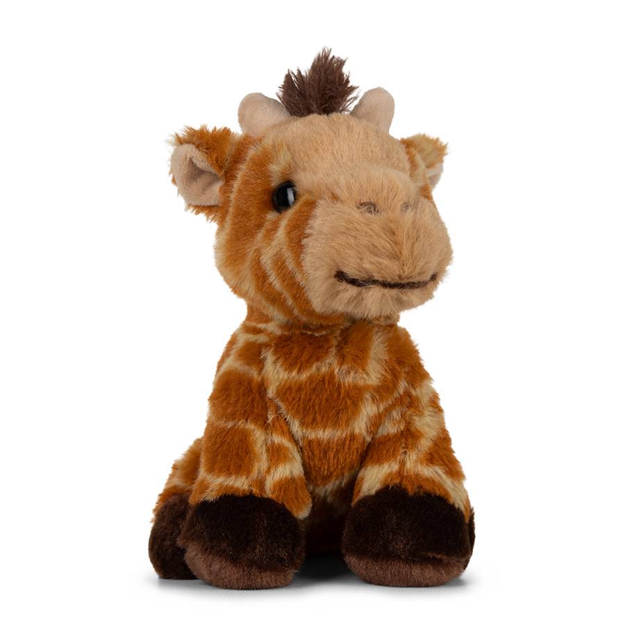 WWF Sitting Giraffe Brown 16cm
