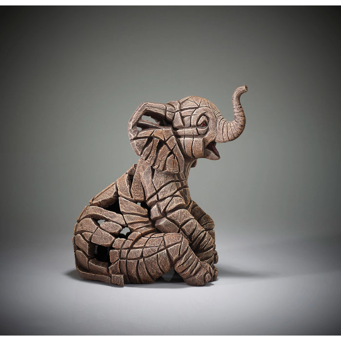 Edge Sculpture Elephant Calf 25cm