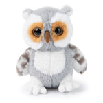 WWF ECO Fluffy Grey Owl 15cm