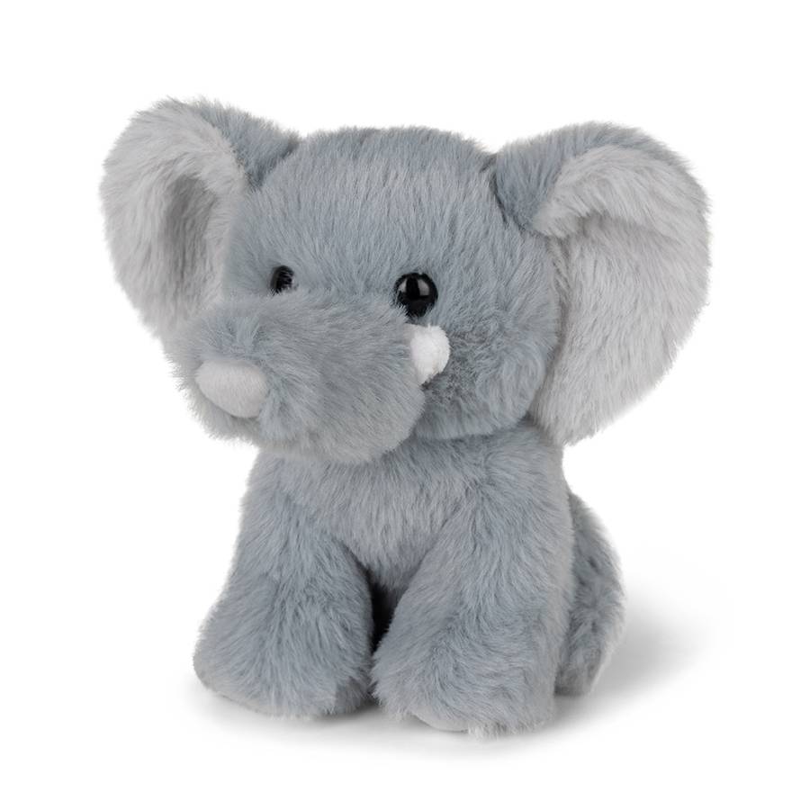 WWF Sitting Elephant Light Grey 16cm