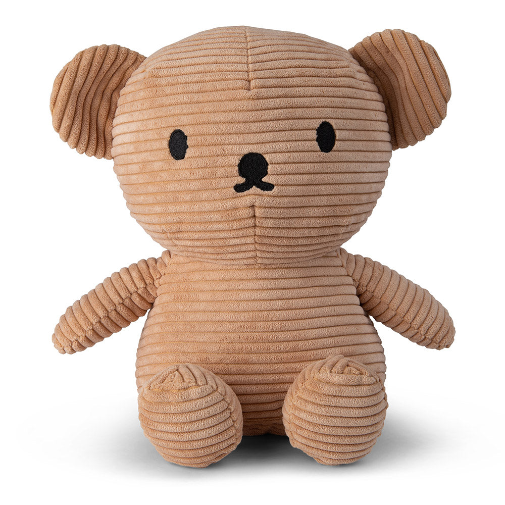 Miffy Boris Bear Corduroy Beige 24cm