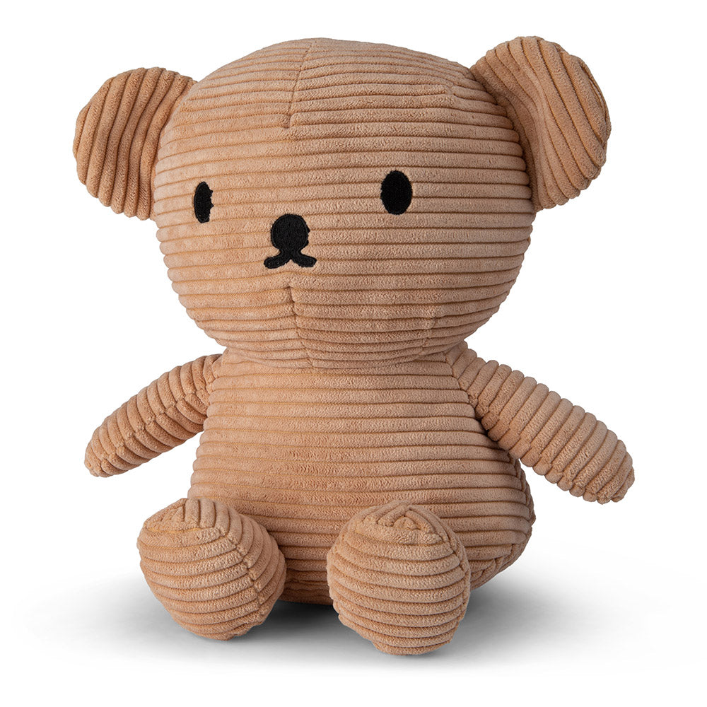 Miffy Boris Bear Corduroy Beige 24cm