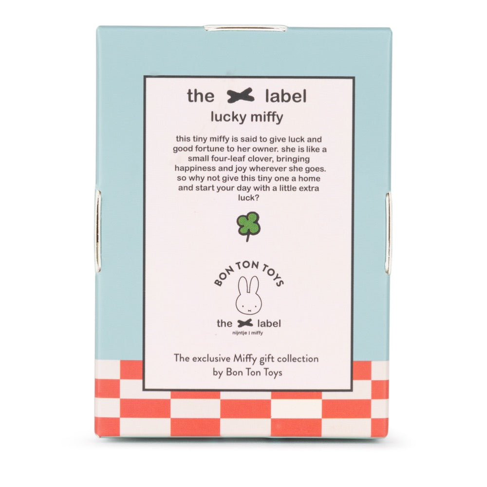 Lucky Miffy Sitting Pink in Giftbox 10cm