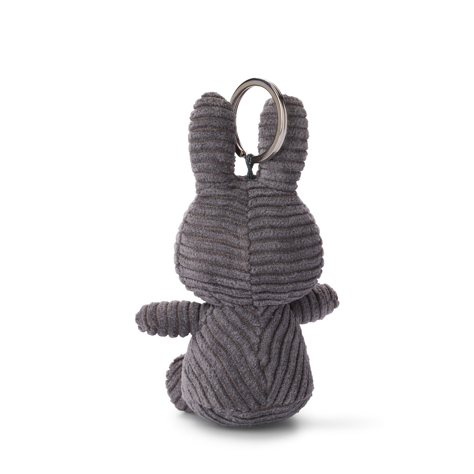Miffy Keychain ECO Corduroy Grey 10cm