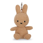 Miffy Keychain Corduroy Beige 10cm