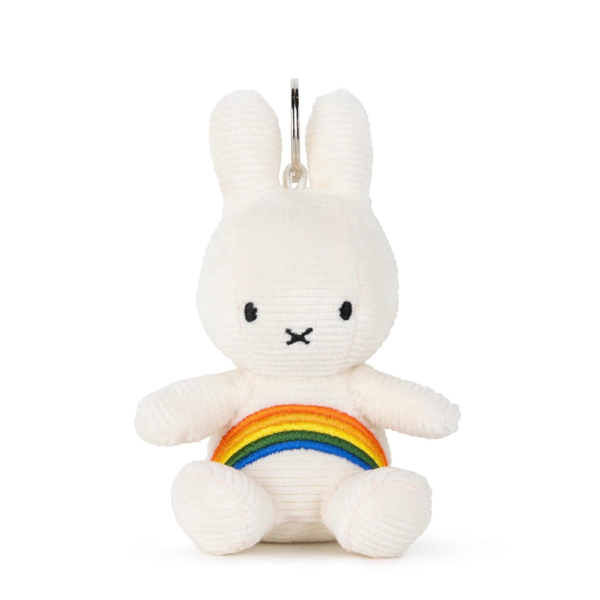 Miffy Rainbow Keychain Off-white 10cm