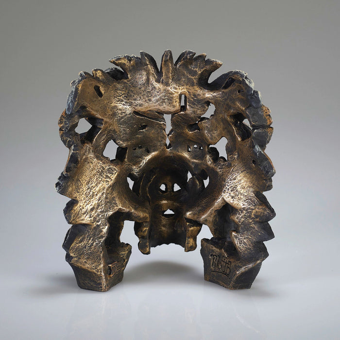 Edge Sculpture Miniature Lion Bust 13cm