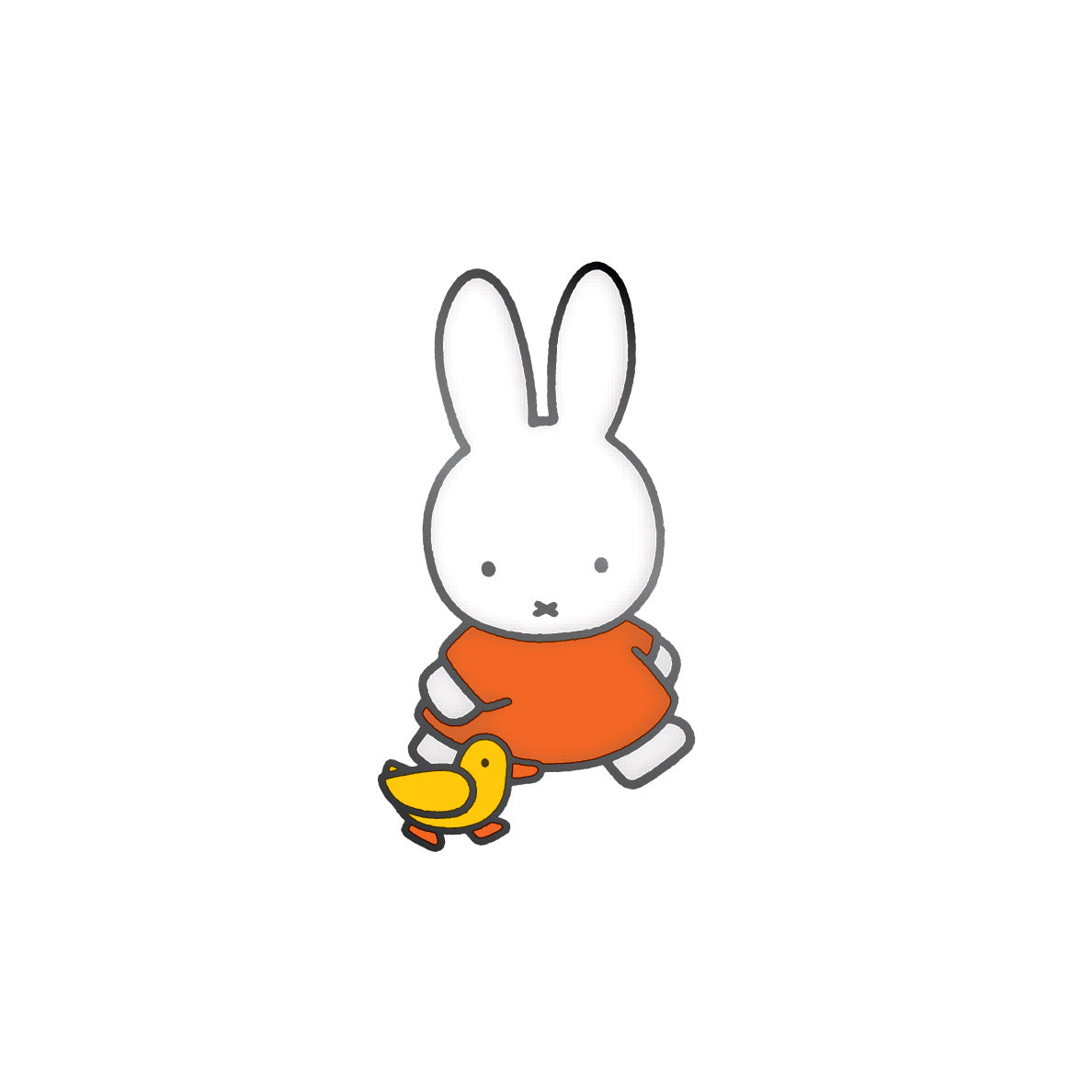 Miffy 70th Heritage Enamel Pin - Miffy & Duck