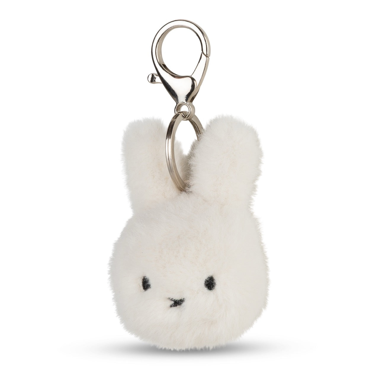 Miffy ECO Fuzzy Keychain Offwhite 8cm