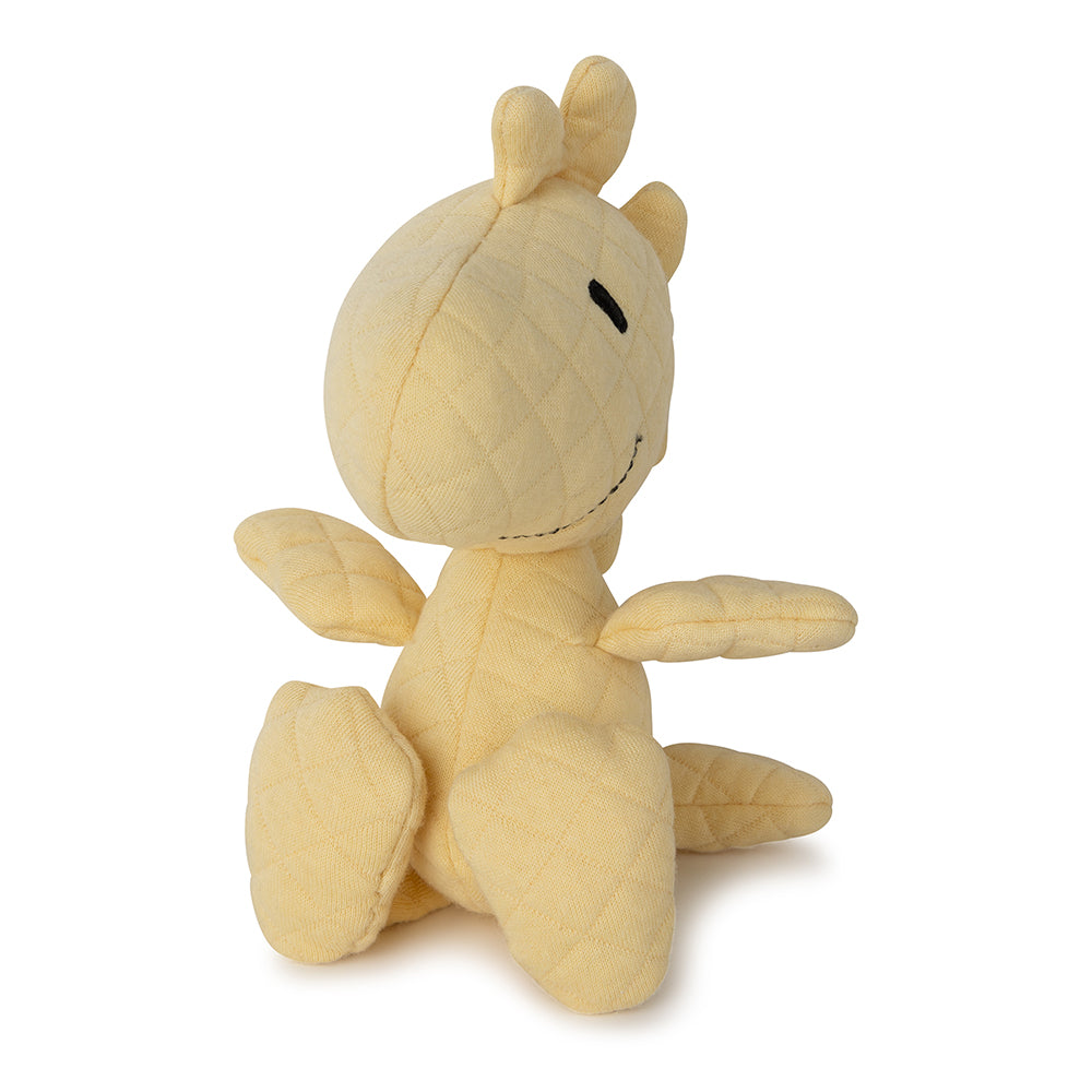 Peanuts Woodstock Quilted Jersey Yellow in Giftbox 15cm