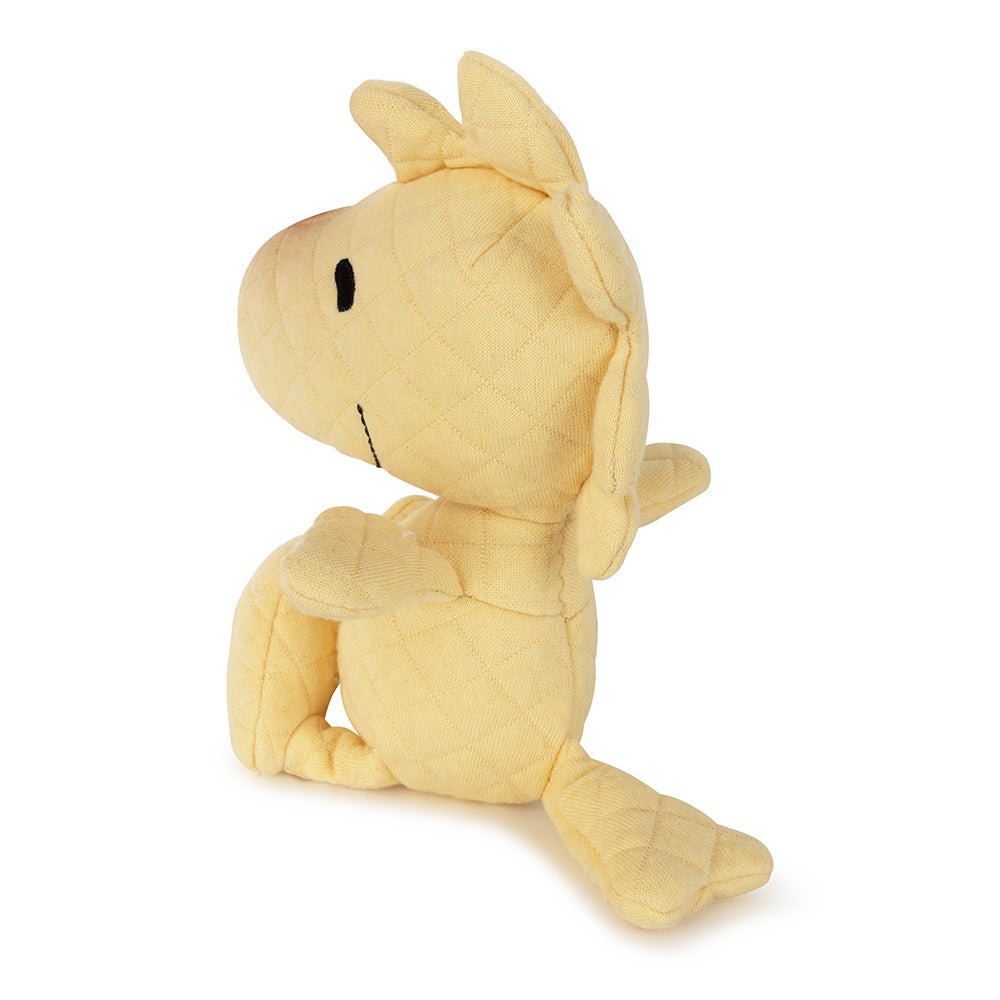 Peanuts Woodstock Quilted Jersey Yellow in Giftbox 15cm