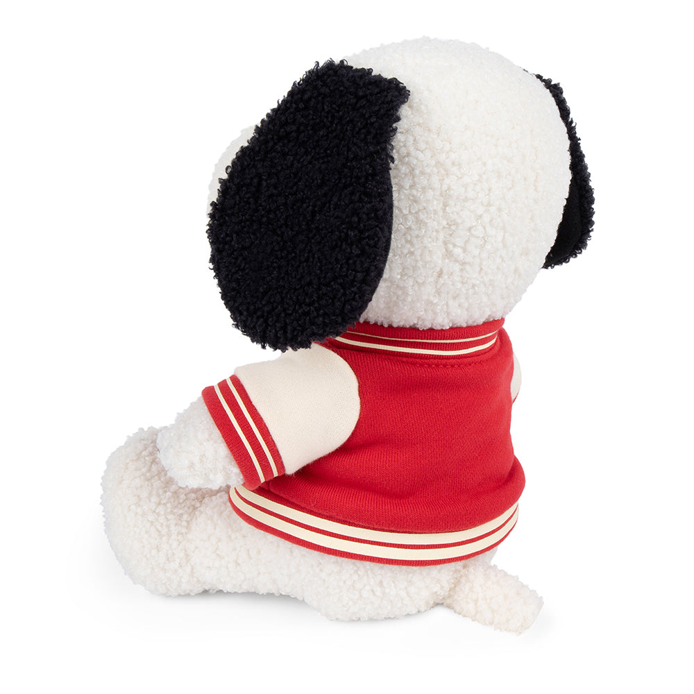 Peanuts Snoopy Sitting with Varsity Jacket 25cm