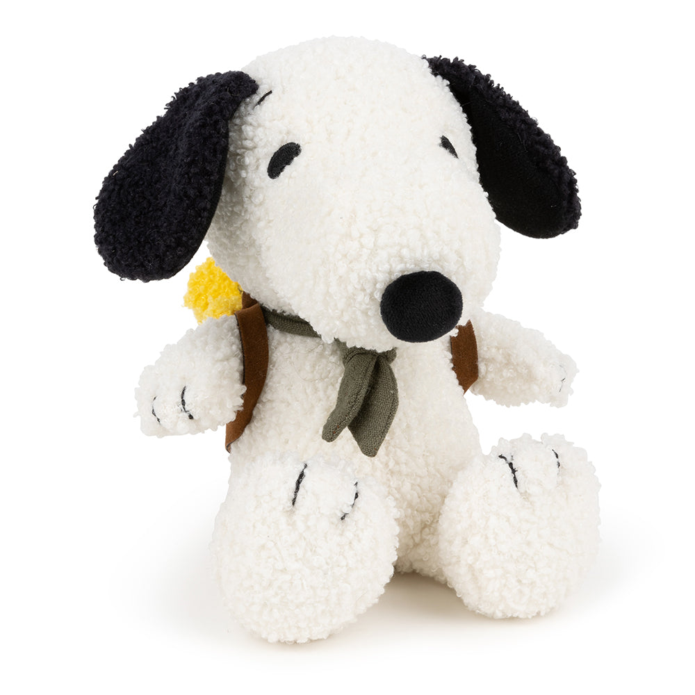 Peanuts Snoopy with Woodstock in Backpack 20cm