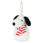 Peanuts Snoopy ECO Tiny Teddy Cream Snowman 10cm