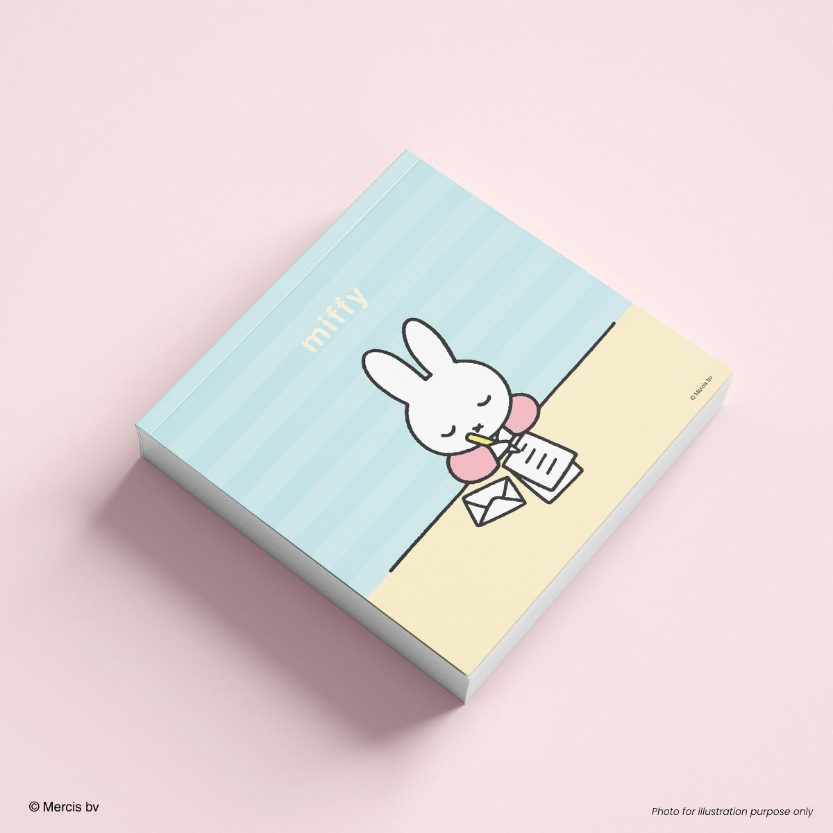 Miffy 70th Notepad Office Escapades 7cm