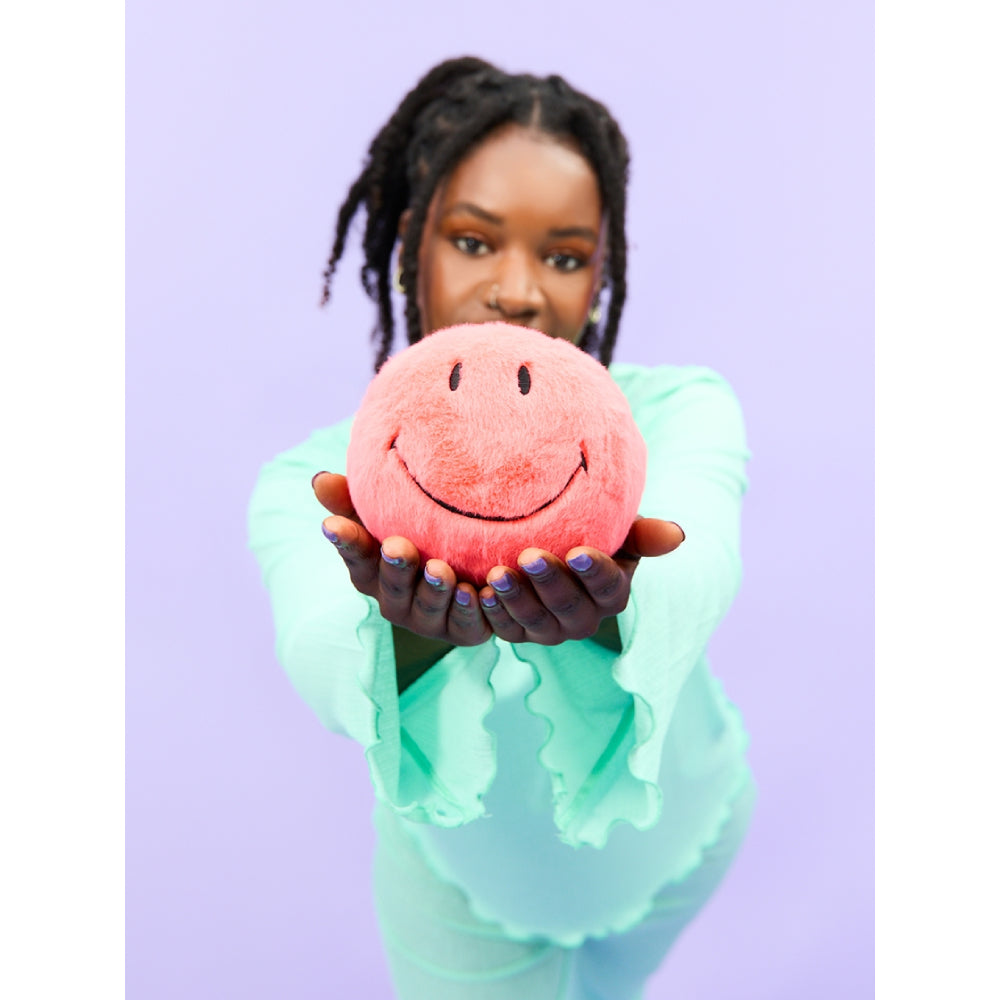 Smiley ECO Fuzzy Bright Coral 13cm