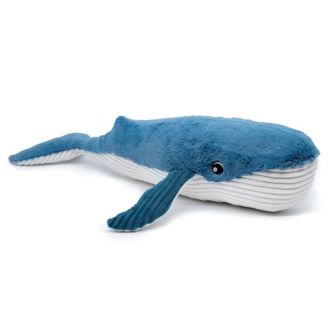 Les Deglingos Ptipotos The Whale Mom & Baby Blue 75cm