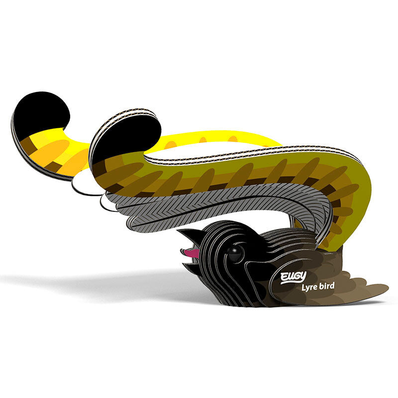 Eugy Dodoland Bird Lyre Bird 3D Puzzle