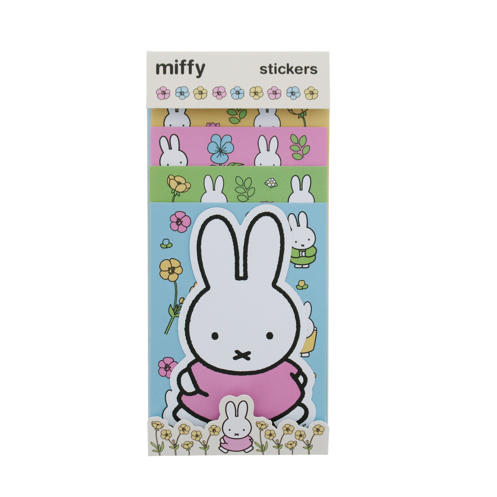Miffy x Blueprint Collections Buttercup Sticker Set FSC MIX