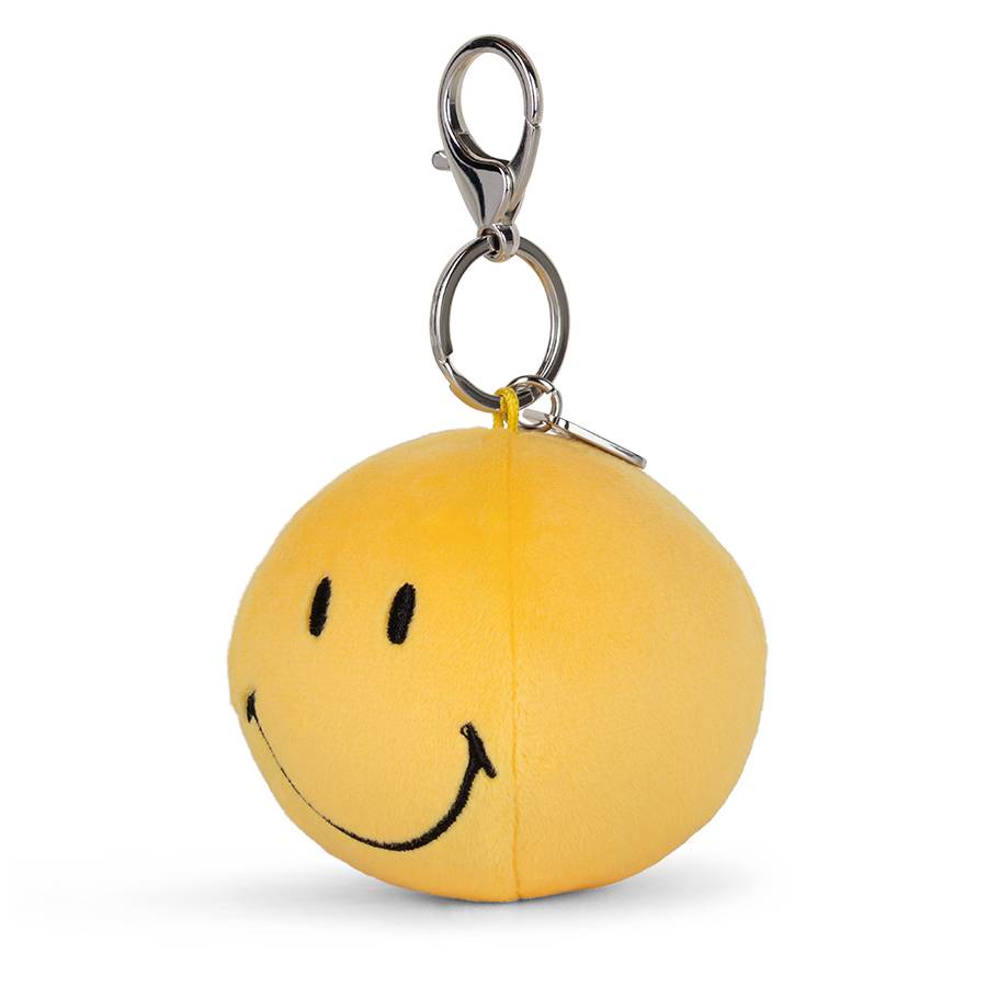 Smiley Squish Ball Yellow 9cm