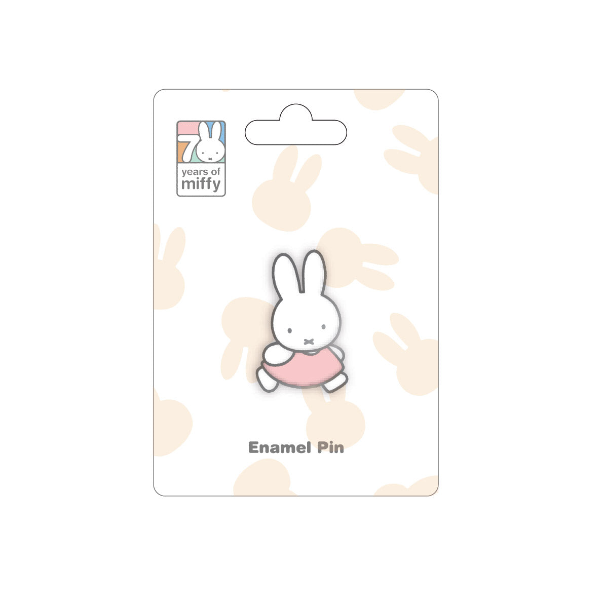 Miffy 70th Cutesy Enamel Pin - Walking