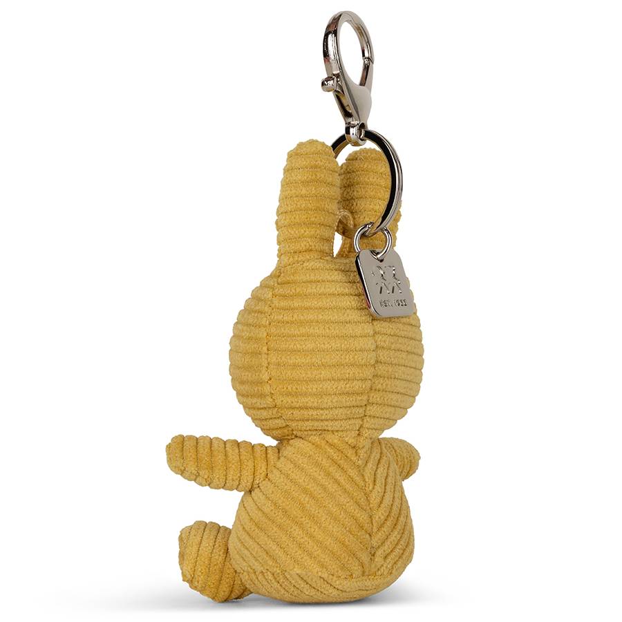 Miffy Keychain ECO Corduroy Acacia 10cm