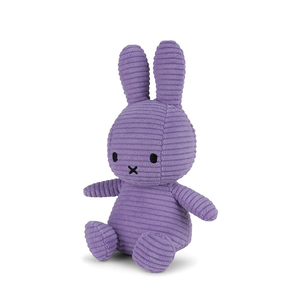 Miffy Limited Edition ECO Corduroy Dark Purple 23cm