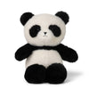 WWF ECO Fuzzy Panda Black 18cm