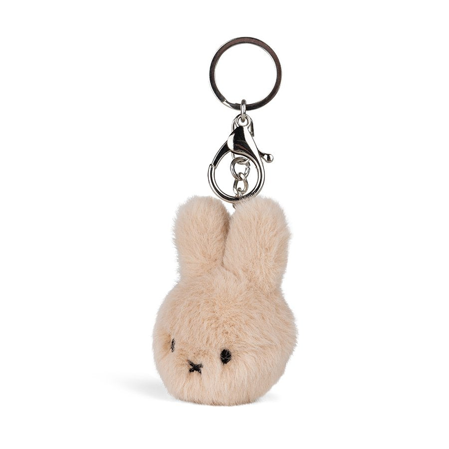 Miffy ECO Fuzzy Keychain Beige 8cm