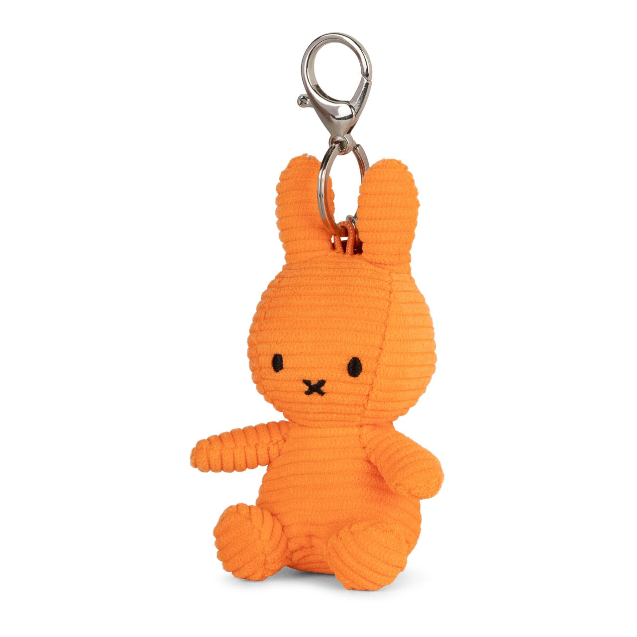 Miffy Keychain ECO Corduroy Orange 10cm