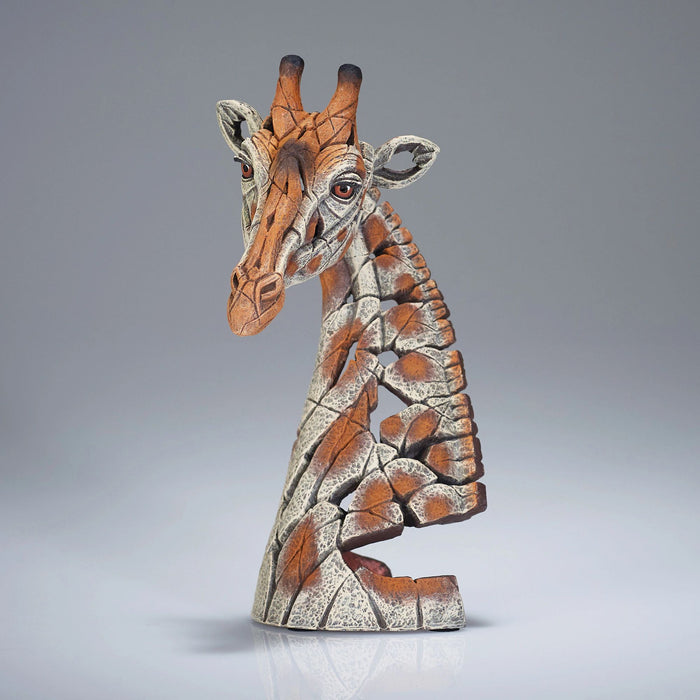 Edge Sculpture Miniature Giraffe Bust 18cm