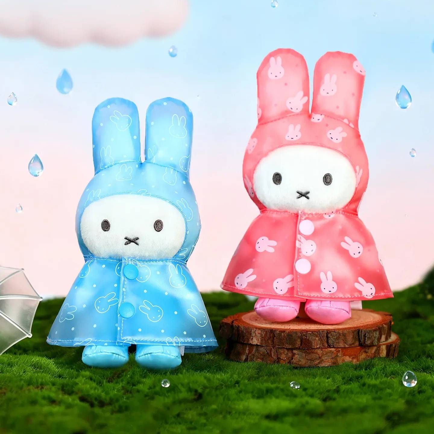 VIPO Miffy Raincoat Keychain Blind Box