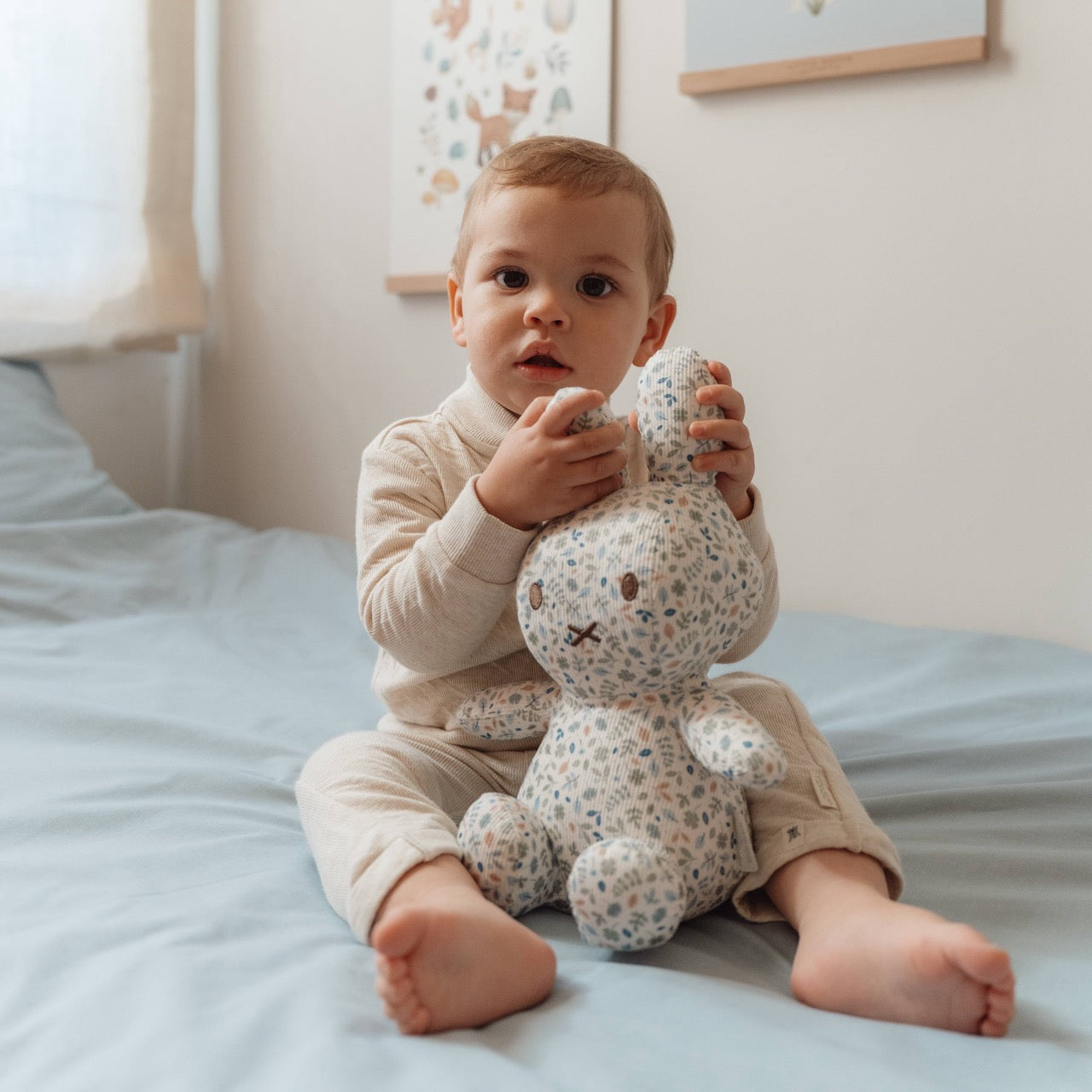 Miffy x Little Dutch Lucky Leaves Cuddle all over 30cm