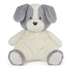 Baby Gund Oh So Snuggly Grey and White Puppy 12.5 Inches