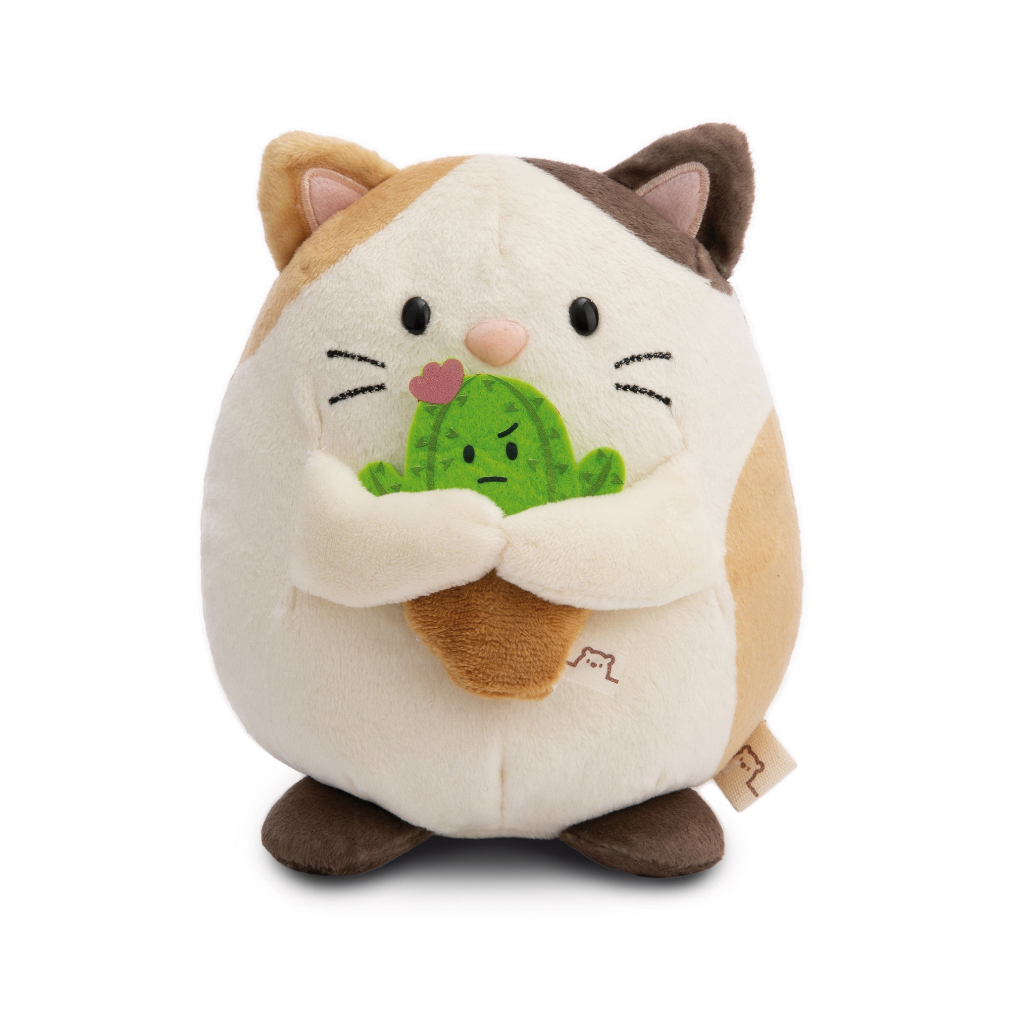 NICI Cat Angy with Cactus in Giftbox 16cm