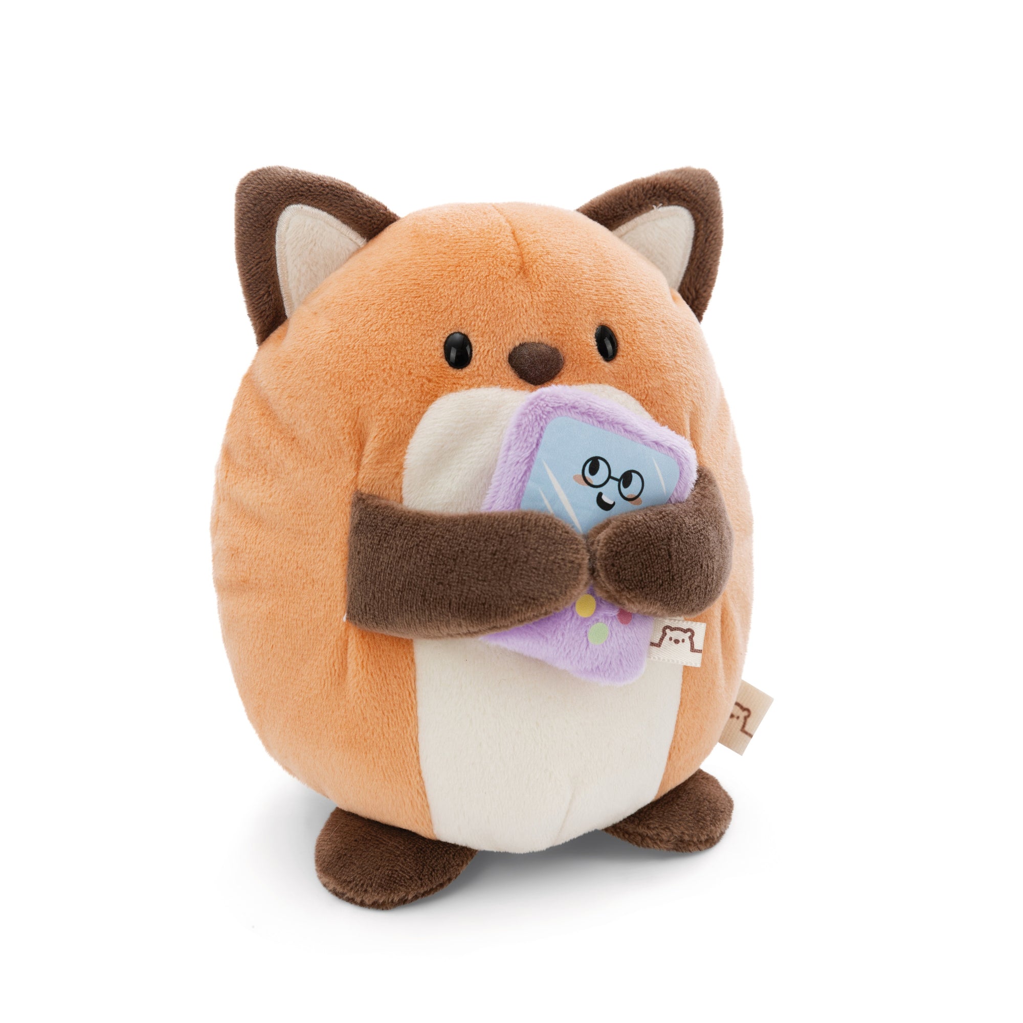 NICI Fox Geeks with Video Game in Giftbox 16cm