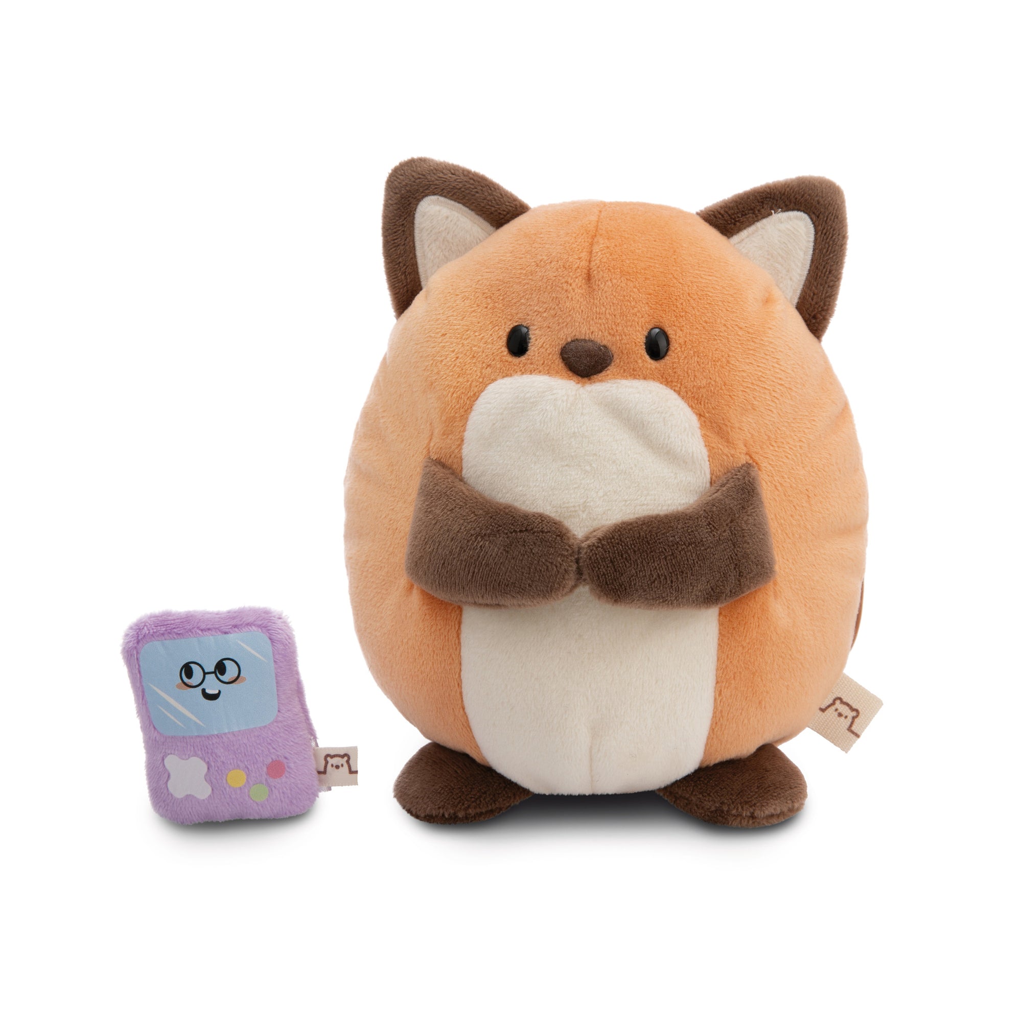 NICI Fox Geeks with Video Game in Giftbox 16cm