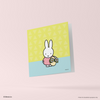 Miffy 70th Greeting Card Garden Adventure 11cm