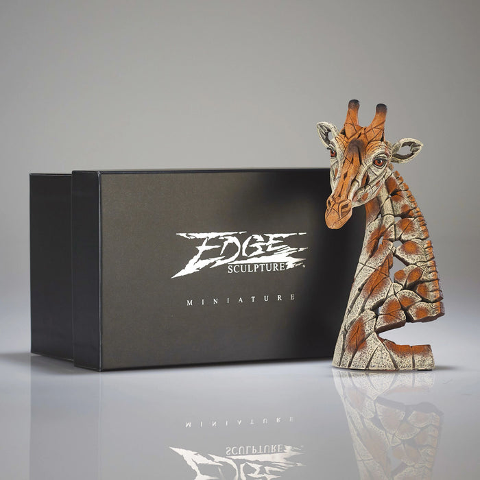 Edge Sculpture Miniature Giraffe Bust 18cm