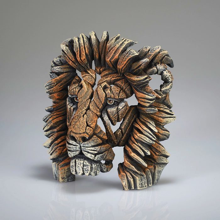 Edge Sculpture Miniature Lion Bust 13cm