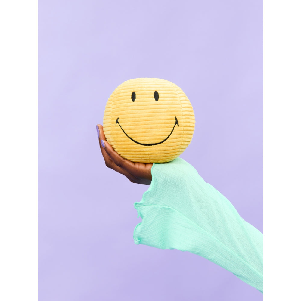 Smiley ECO Corduroy Yellow 23cm