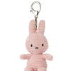 Miffy Keychain ECO Corduroy Pink 10cm