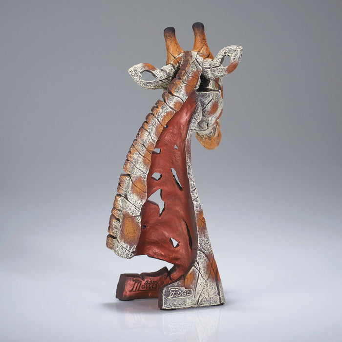 Edge Sculpture Miniature Giraffe Bust 18cm